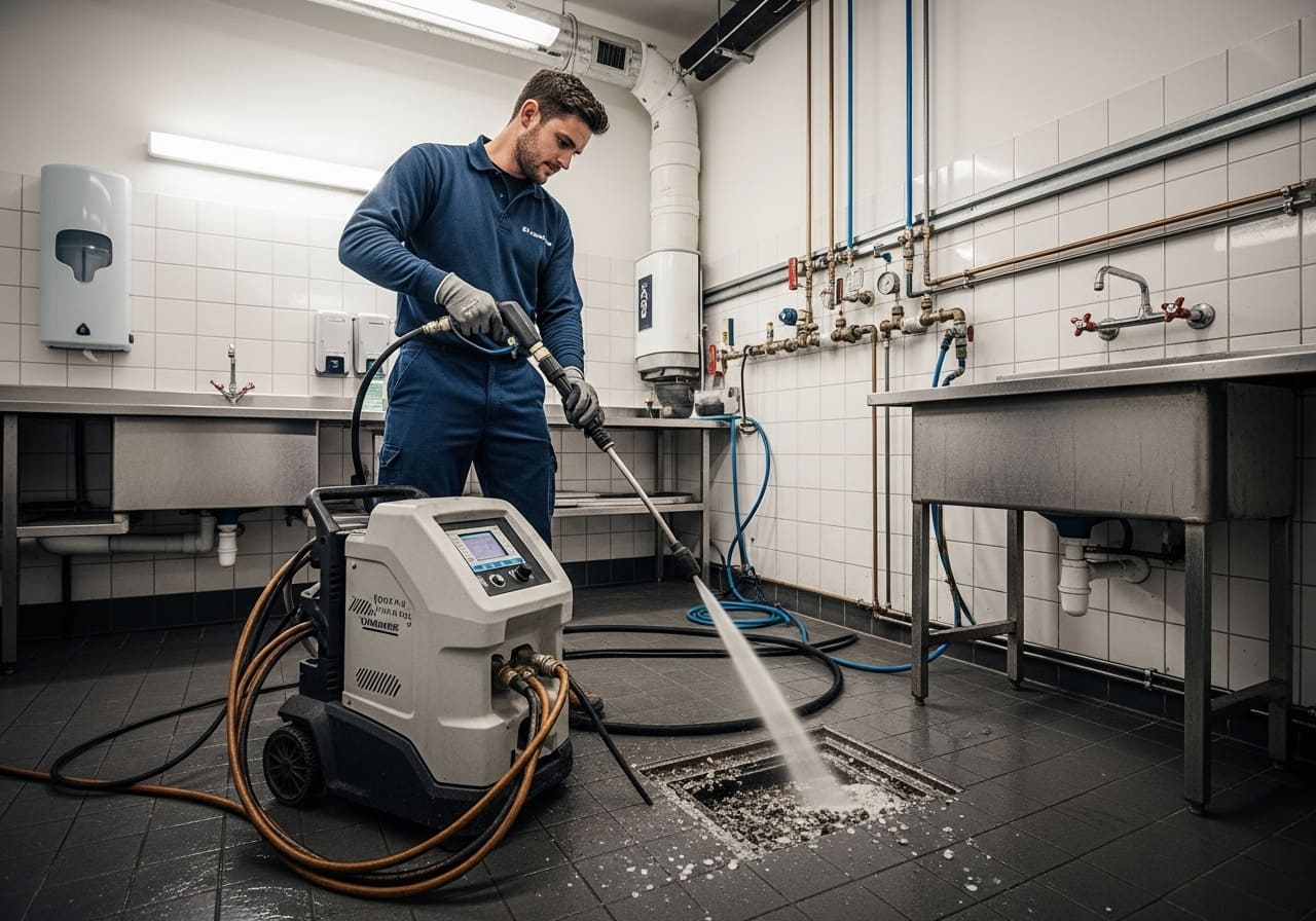 Professional Drain Cleaning in China Spring
