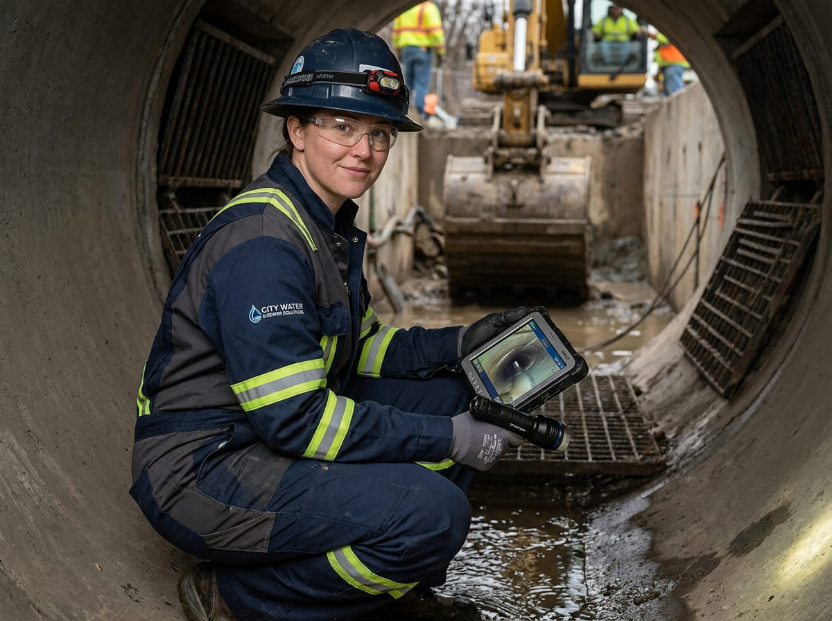 Sewer Line Inspection & Replacement in China Spring